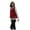 Red, variant on Women'S Knitted Tie Waist Vest V Neck Sleeveless Sweater Cardigan For Fall & Winter Women'S Sweater Vest Yellow L