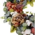 thumbnail image 4 of Corona de puerta hecha a mano, corona de pared, corona floral, corona de ratán, 4 of 5