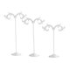 thumbnail image 4 of 3 expositores de pendientes en forma de T para joyas y organizadores Ola blanca, 4 of 9