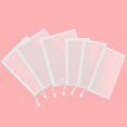 thumbnail image 2 of Funda de malla de nailon con cremallera Sinzip A5, 25 x 18 cm, 12 unidades, color blanco, 2 of 7