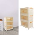 thumbnail image 1 of Storage Bins, Plastic Folding Storage Containers with Lids Stackable Closet Organizer for Bedroom Living Room Office, 1 of 7