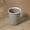 Gray, variant on Detachable Trash Can with Pressure Ring, 1Pcs Household Small Garbage Bin, White or Gray Plastic, 9.25x8.27x6.69in, for Kitchen Bathroom Office Desk Counter Under Sink