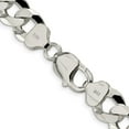 thumbnail image 3 of Primal Silver Sterling Silver 12.30mm Beveled Curb Chain, 3 of 4