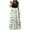 #1-Green, variant on Patlollav Halloween Dresses Womens Long Dress Short Sleeve Colorful Print Beach Casual Maxi Sundress
