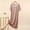 Khaki, variant on Sleep Dress Casual Sleepwear Solid Color Lace Loose Short Sleeve Thin Nightgown for Women
