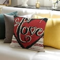 thumbnail image 3 of SHANXI Valentine’s Day Valentines Decor Gift Wedding Pillowcase 20x20in, 3 of 5