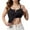Black, variant on Hiiyo Women's Plus Size Sleeveless Tank Tops Summer Casual Cami with Built-In Bra, White XXXXL