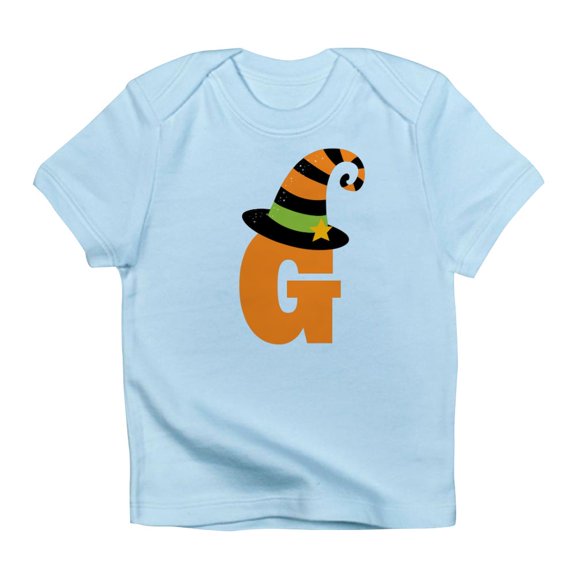 CafePress - Halloween Letter G Witch Monogram Infant T Shirt - Infant T-Shirt