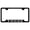 Black, variant on Chevy Tahoe Laser Etched Logo Cut-Out License Plate Frame (Black)