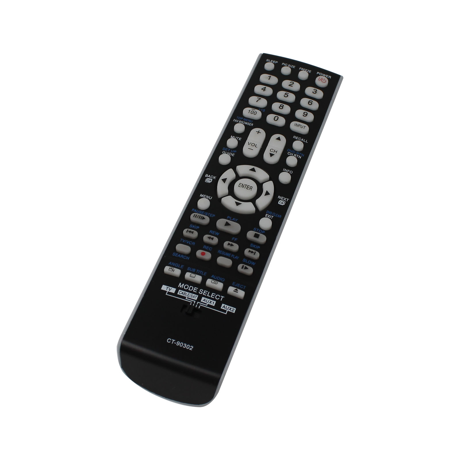 Replacement Toshiba CT90302 TV Remote Control for CT90302, 40RV525R
