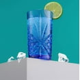 thumbnail image 4 of Godinger Acrylic Highball Glasses, Tall Beverage Highballs Drinking Glasses Cups, Shatterproof and Reusable Tumbler Cups - Dublin Collection, Set of 4, 4 of 4