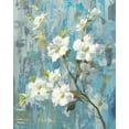 thumbnail image 3 of Gango Home Decor Contemporary Graceful Magnolia I & II by Danhui Nai (Ready to Hang); Two 11x14in Gold Trim Framed Prints, 3 of 5