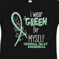 thumbnail image 4 of Inktastic I Wear Green for Myself- Cerebral Palsy Awareness Boys or Girls Toddler T-Shirt, 4 of 5