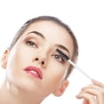 thumbnail image 3 of 300 Pack Eyelash Mascara Wands Disposable Lash Brushes for Extensions Makeup Brush Applicators Tool Kit, White/Black, 3 of 5