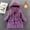Purple, variant on Wavsuf Children Jackets Chunky Plush Red Coat Size 6-7 Years