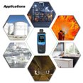 thumbnail image 4 of SMART SENSOR Detector de Oxígeno Portátil AT8100 con Alarma Ajustable y Pantalla LCD Retroiluminada, Ideal para Uso en Industrias y Hogares, Incluye Batería Recargable., 4 of 6