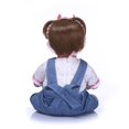 thumbnail image 3 of Reborn Newborn Dolls baby Girl Doll 22 Pulgadas Vinilo de Suave Silicona para Niños Cumpleaños de Navidad Favores de MagiDeal Reborn Newborn Dolls, 3 of 7