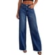 thumbnail image 1 of Jeans PRETTYGARDEN de Pierna Ancha y Tiro Alto en Denim Elástico, 1 of 6