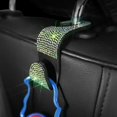 thumbnail image 1 of Lot de 4 Crochets d'Appui-tête Automobile en Plastique Portable Réutilisable Détachable 2 en 1 Sac de Courses Support Suspendu Blanc, 1 of 1