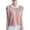 Pink-17, variant on SPZTSX Knitted Polo Shirts for Women Color Block Short Sleeve Collared Slim Fit Casual Tops for Summer