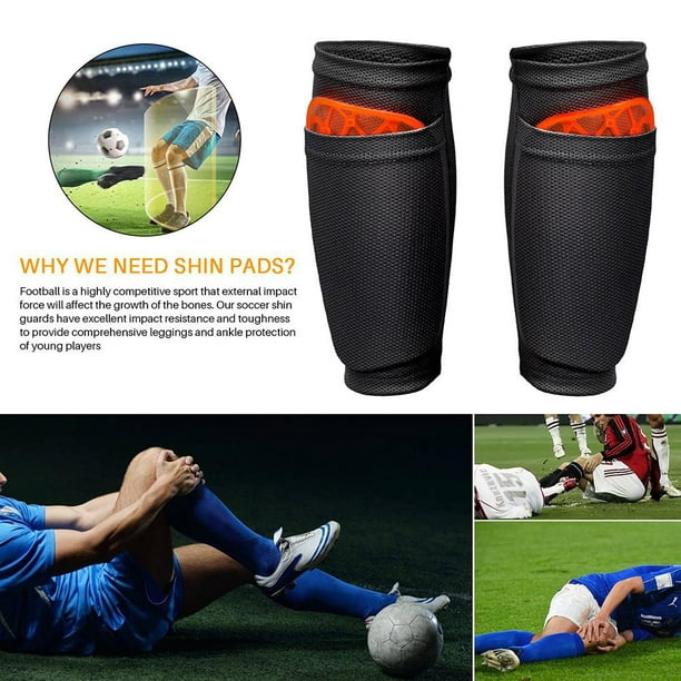 3 Pairs Football Leg Sleeve for Men Calf Compression Football Sleeve Soccer  Leg Sleeve for Adult Youth Women Athletes (Black, White, Blue,Medium)