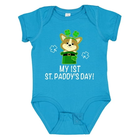 

Inktastic First St Patricks Day Outfit Gift Baby Boy or Baby Girl Bodysuit