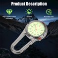thumbnail image 4 of ZLight Alloy Beautiful Pocket Watch With Luminous Display Function Wide Range Of Application Quartz Watch silver 1Set, 4 of 6