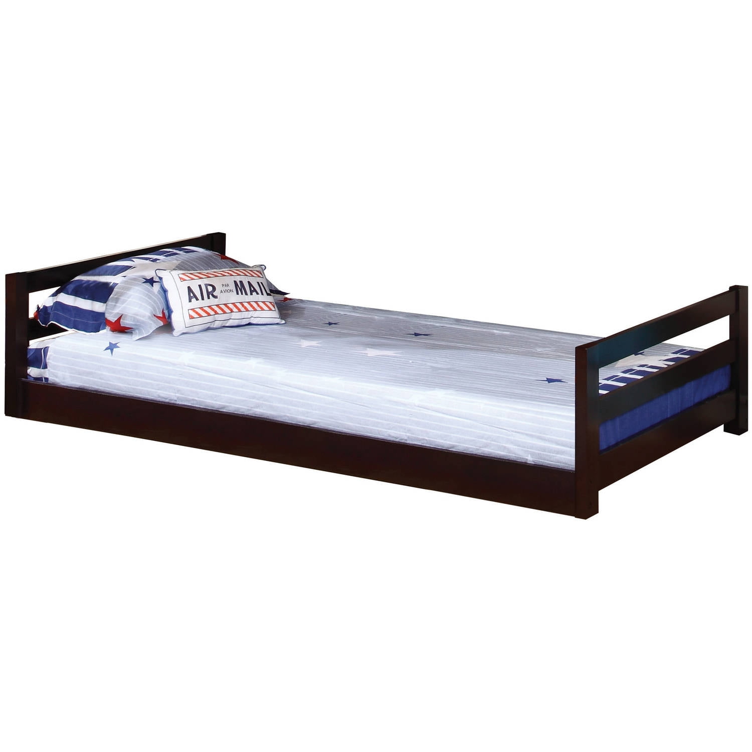 Coaster Triple Twin Bunk Bed Cappuccino Box 3 Of Com