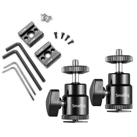 UPC: 0192223145016 | Cold Shoe  2-Pack – With SmallRig 1/4  Camera Hot Shoe Mount with Additional 1/4  Screw  2-Pack