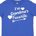 thumbnail image 4 of Inktastic I'm Grandma's Favorite with Arrow and Hearts Boys or Girls Toddler T-Shirt, 4 of 5