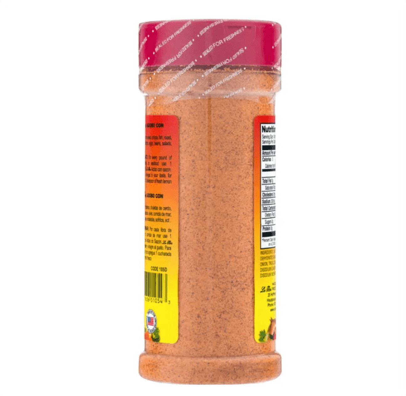 La Flor Adobo Con Sazon Seasoning, 13 oz Bottle