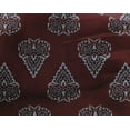 thumbnail image 4 of oneOone Georgette Viscose Fabric Leaves & Floral Block Decor Fabric Printed BTY 42 Inch Wide, 4 of 5