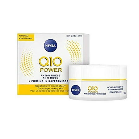 NIVEA Q10 Plus Anti-Wrinkle with SPF 15 Day Care Cream 50 ml (1.69 oz) - Pack of