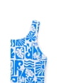 thumbnail image 2 of Wonder Nation Baby and Toddler Girls Print Ruffle One Piece Swimsuit with UPF50+, Sizes 12M-5T, 2 of 3