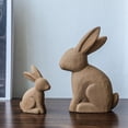 thumbnail image 4 of HCTSHG Rabbit Garden Statue,Outdoor Standing Bunny Sculpture,Lawn and Garden Decor,Easter Standing Bunny Ornament for Home,Living Room,Bedroom,Light Decoration, 4 of 6