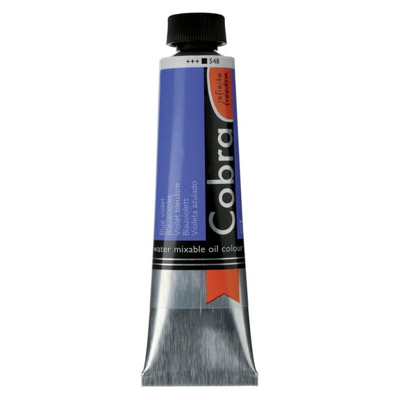 Cobra Water Mixable Oil Colour 40ml, Blue Violet