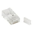thumbnail image 1 of StarTech.com Cat 6 RJ45 Prise Modulaire pour Fil Solide - Lot de 50 (CRJ45C6SOL50) - Connecteur Réseau - RJ-45 (m) - Cat 6 - Transparent (Lot de 50) - pour P/N : WIRC6CMPBLU, 1 of 9