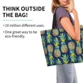 thumbnail image 2 of Easygdp Colorful Pineapples Bolsas Tote para Mujer, Bolsos de Hombro para Viaje, Bolsos de Mano de Gran Capacidad para Compras y Trabajo, 2 of 8