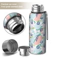 thumbnail image 2 of Modern 20oz Stainless Steel Thermal Bottle with Tea Filter and Cup Lid, Vacuum Insulated Coffee Mug with 316L Inner Liner, Leakproof Travel Thermos for Office, Commute & Outdoor, 2 of 7