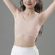 thumbnail image 2 of Penkiiy Chicas Suave Entrenamiento Bras, Sin Seamless First Bra Chicas Deportes Bras Longline Crop Bra, Pecho Doble Lined, 2 of 9