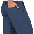 thumbnail image 5 of Perflex Pantalon d'Uniforme Médical Extensible pour Homme Bleu Très Grand / Coupe Décontractée avec Taille Élastique et Conception à Multiples Poches, 5 of 5