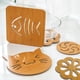 thumbnail image 3 of Posavasos antideslizantes para tazas de té y café, protección perfecta para la mesa, diseño n.° 2, bonitos posavasos resistentes al calor con dibujos animados, juego de 6, 3 of 7