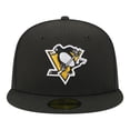 thumbnail image 2 of Men's New Era  Black Pittsburgh Penguins Zamboni 59FIFTY Fitted Hat, 2 of 7