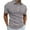 Dark Gray, variant on Mens Casual Polo Shirt Short Sleeve Classic Fit Knit T Shirt Golf Shirts with Zipper