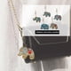 thumbnail image 5 of Llaveros con forma especial de elefante, pintura de diamante, bricolaje, 5 uds., 5 of 9