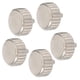 thumbnail image 3 of 5 piezas de piezas de corona de reloj, piezas de corona de reloj surtidas de acero convenientes para accesorios de repuesto de reloj, 7mm/0,28 pulgadas, 3 of 10