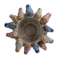 thumbnail image 5 of Bloomingville Stoneware Planter with Birds on Rim and Reactive Glaze, Multicolor, 5 of 5