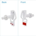 thumbnail image 6 of Plastic Water Cooler Faucet Push Type Handle fit Drink Water Dispenser Tap Spigot Replacement Red, 6 of 7