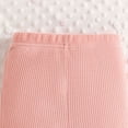 thumbnail image 4 of Siilsaa Outfit Toddler Girl Girl's Two Piece Outfits Summer Tops Short Sleeve Graphic Tee and Pants Sets Pink,9M, 4 of 5