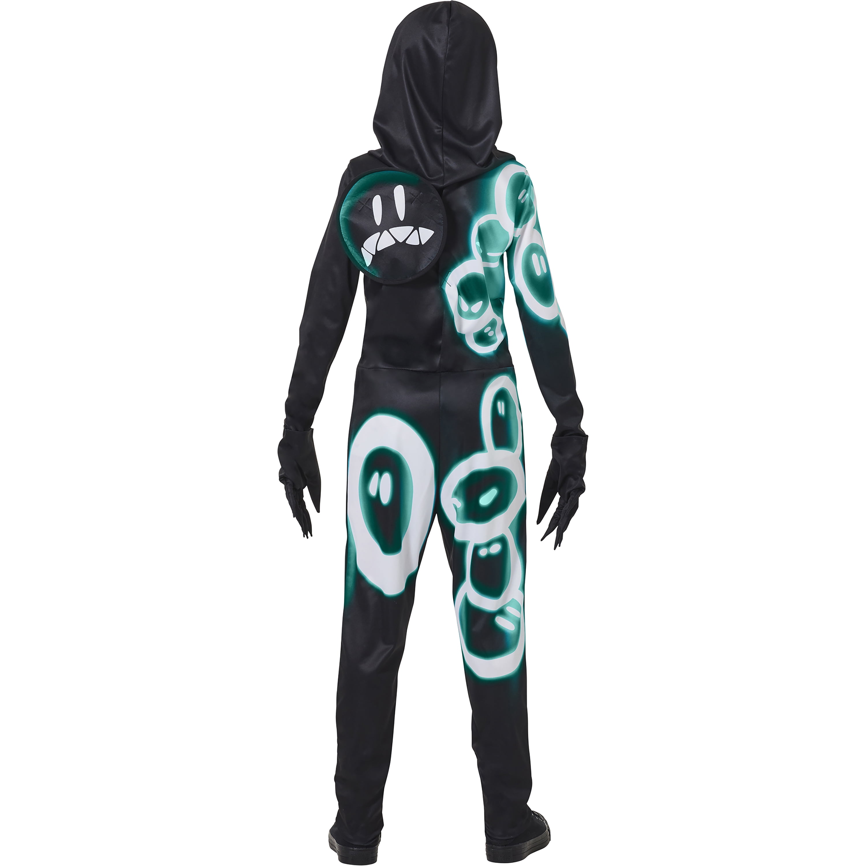 Fortnite Grimey Halloween Costume for Children, 4-Piece, Boys' Size S (6/7), by InSpirit Designs